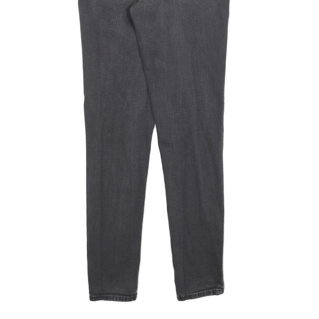 LEVI'S 710 Womens Jeans Black Slim Skinny Denim W28 L30 Stretch Cotton Blend