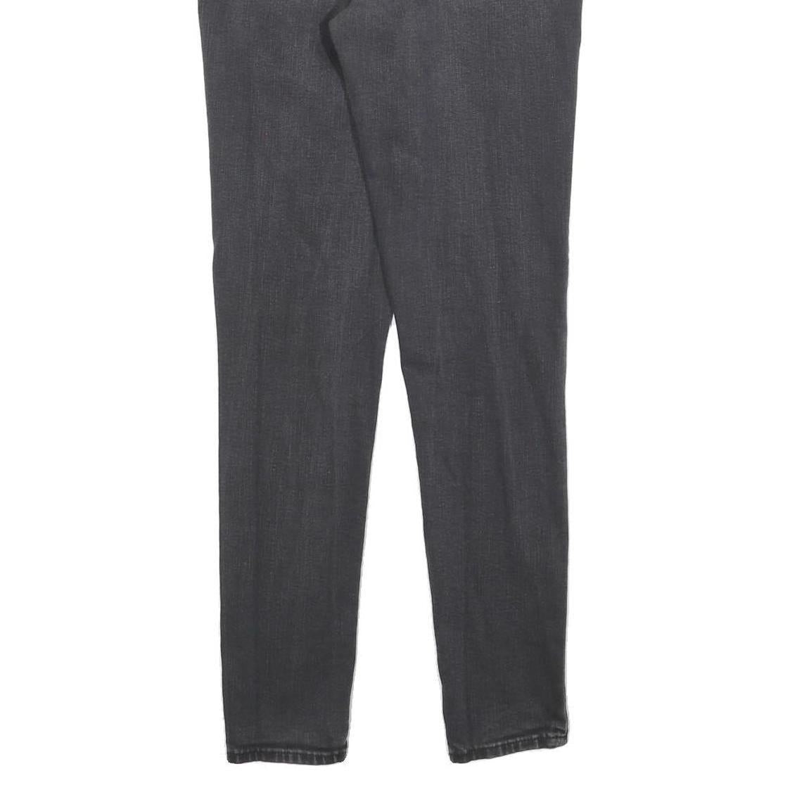 LEVI'S 710 Womens Jeans Black Slim Skinny Denim W28 L30 Stretch Cotton Blend