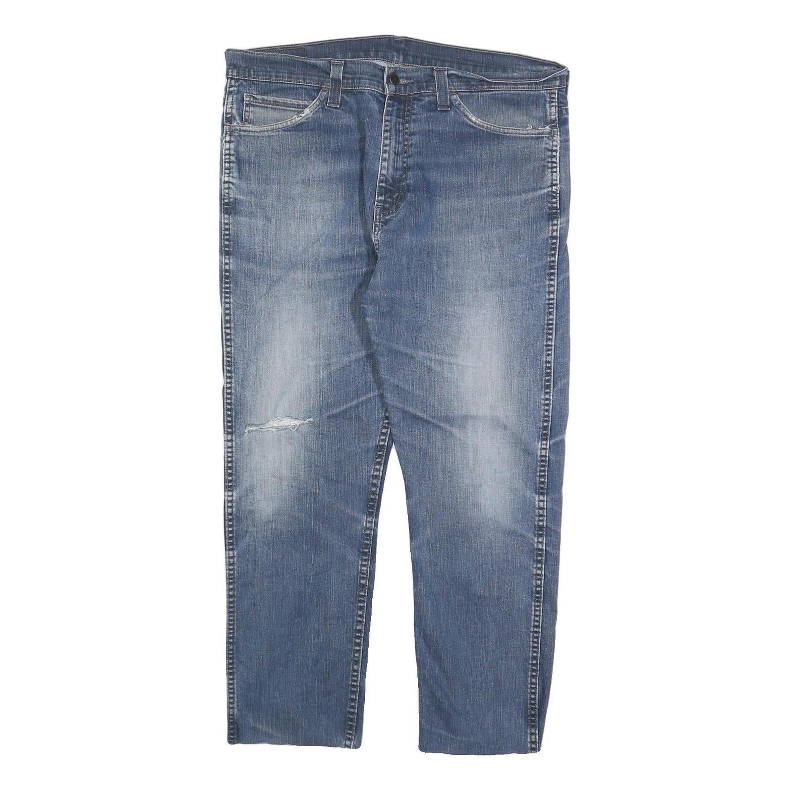 LEVI'S Mens Jeans Blue Regular Straight Denim Medium W36 L27 Classic Cotton