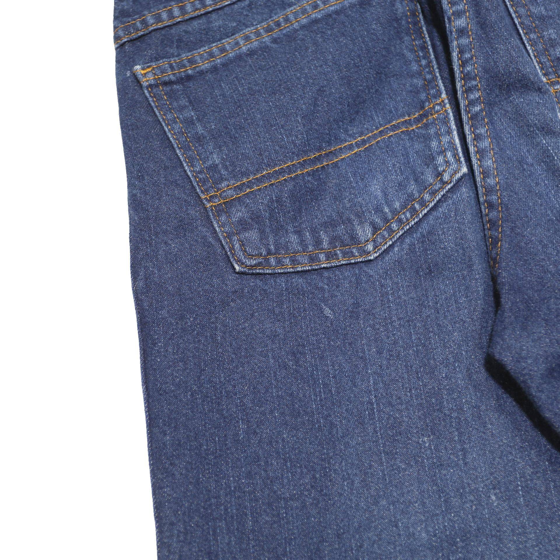DICKIES Mens Regular Fit Blue Denim Jeans W31 L32 Classic Zip Pocket