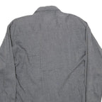 ARMANI EXCHANGE Mens Grey Casual Shirt M Cotton Button Down Long Sleeve