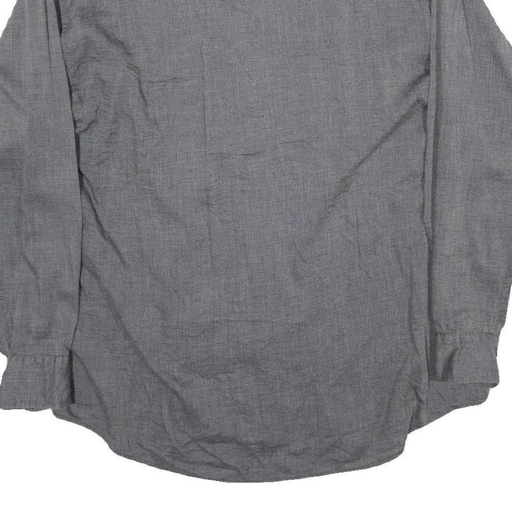 ARMANI EXCHANGE Mens Grey Casual Shirt M Cotton Button Down Long Sleeve
