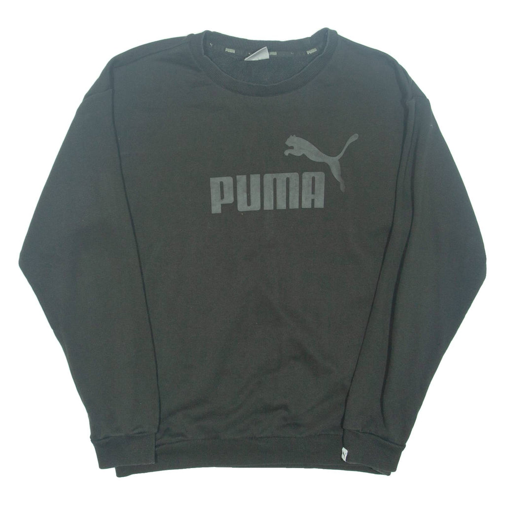 PUMA Mens Sweatshirt Black S