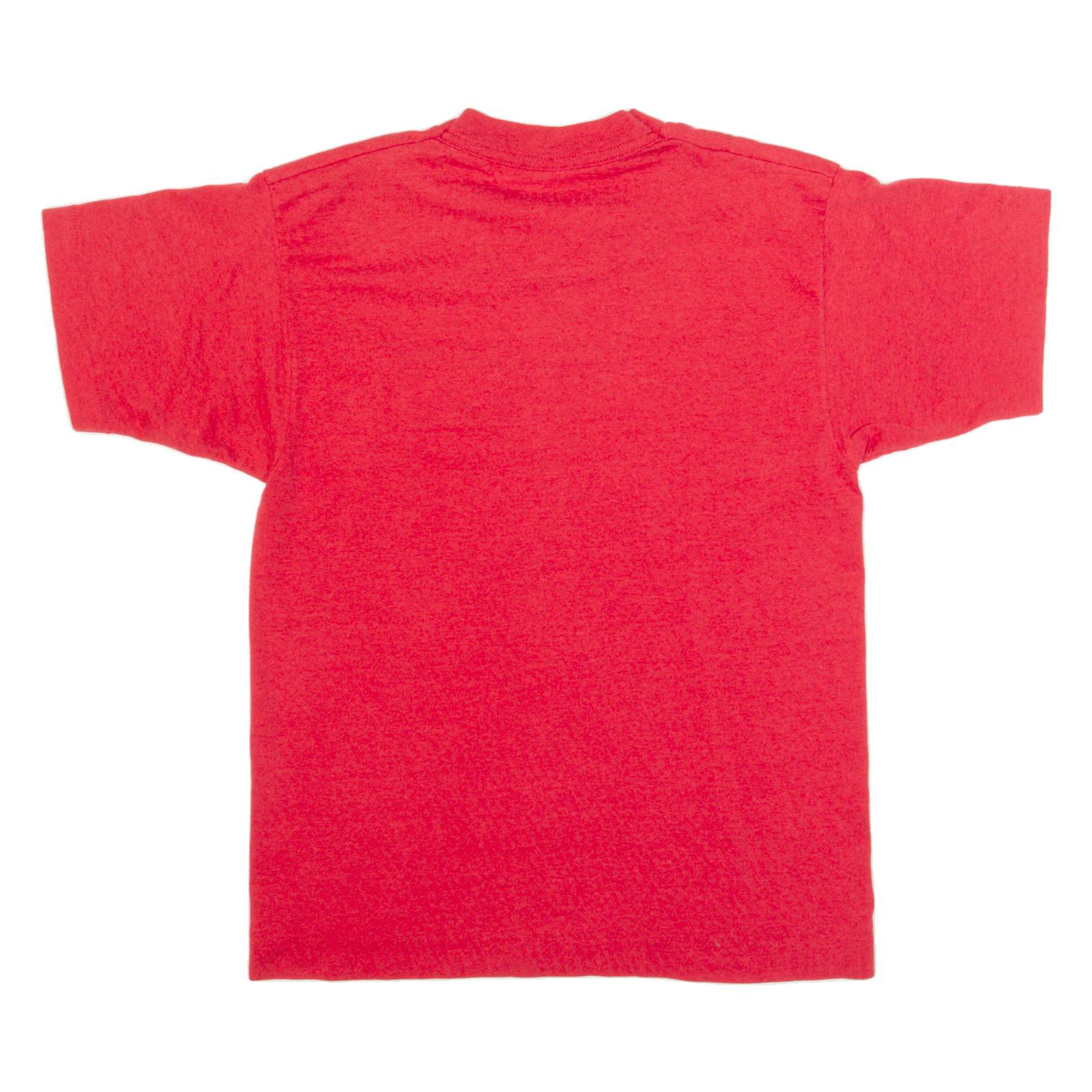 School Days Womens T-Shirt Red 90s XS