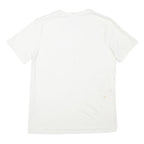 CARHARTT Womens White Graphic T-Shirt S Short Sleeve Crew Neck Logo Print