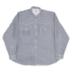 RUCKY THE MEGA BRAND Mens Shirt Black Check Long Sleeve L