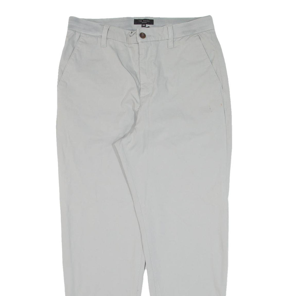 TED BAKER Mens Trousers Blue Regular Tapered W30 L26