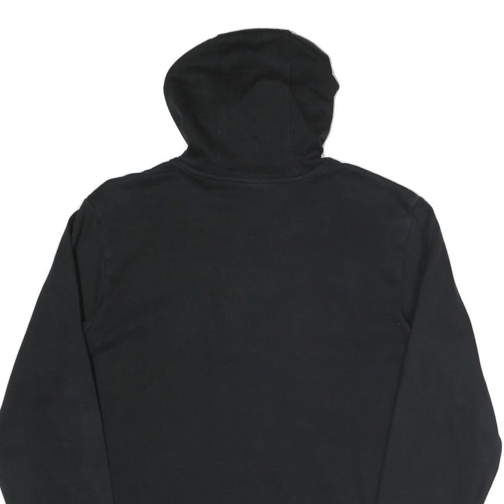 ADIDAS Mens Black Hoodie S Cotton Blend Pullover Casual Sportswear