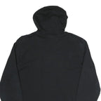 ADIDAS Mens Black Hoodie S Cotton Blend Pullover Casual Sportswear