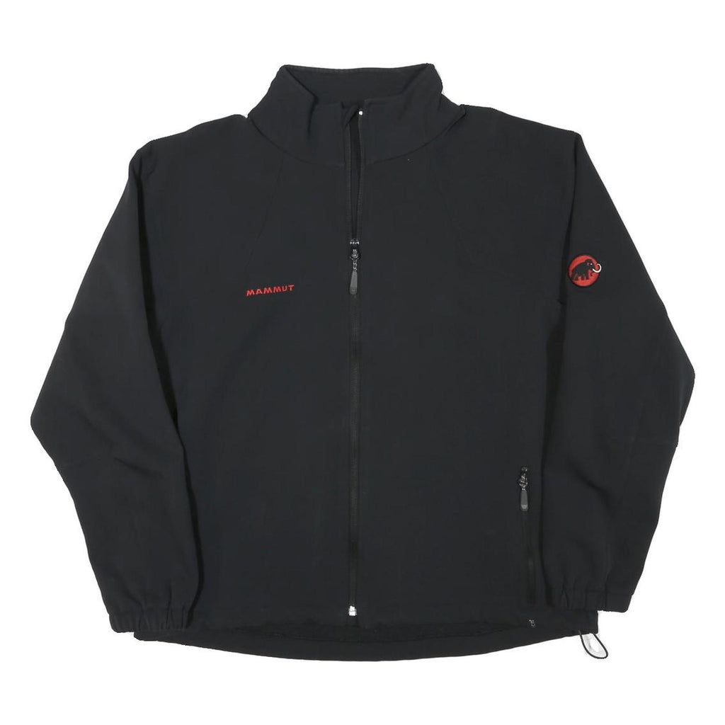 MAMMUT Womens Black Jacket 2XL Polyester Blend Zip Outdoor Lightweight