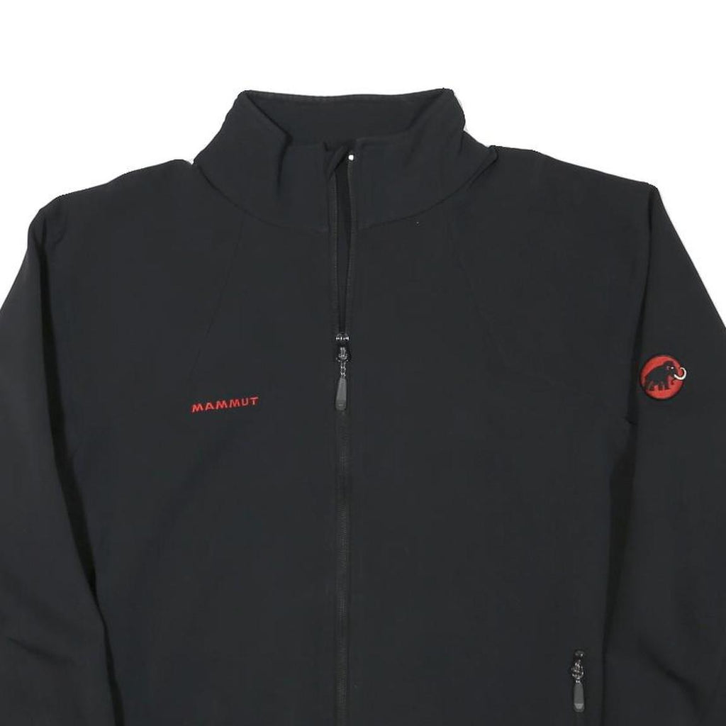 MAMMUT Womens Black Jacket 2XL Polyester Blend Zip Outdoor Lightweight