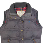 JACK WILLS Down Insulated Womens Puffer Gilet Grey UK 12