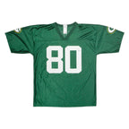 NFL Green Bay Packers Home #80 Driver Mens Jersey Green USA V-Neck L