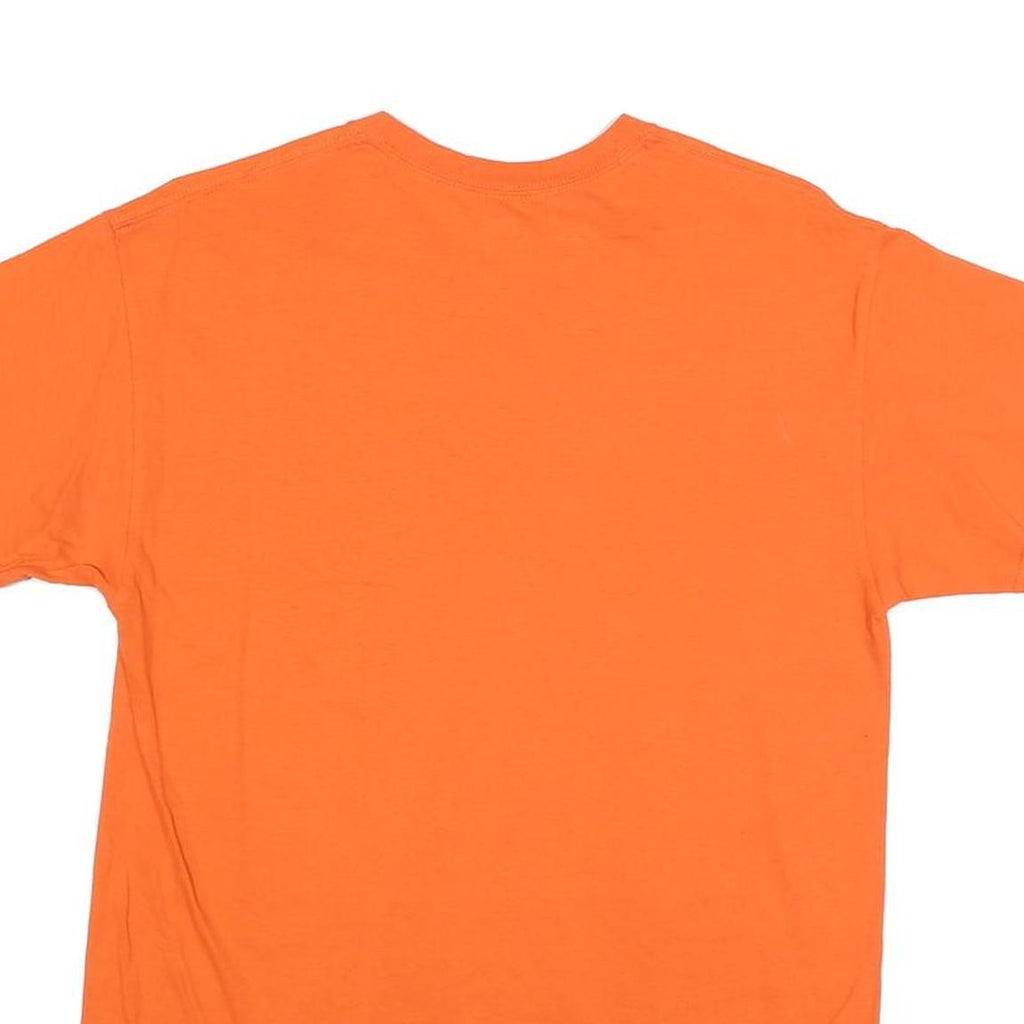 MLB Mens Orange San Francisco Graphic T-Shirt M Short Sleeve Crew Neck