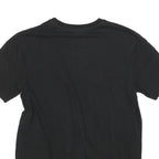 PUMA Mens Black Football Archives T-Shirt S Short Sleeve Crew Neck Logo