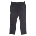 DICKIES Workwear Mens Twill Trousers Black Regular Straight W33 L30