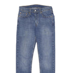 LEVI'S 502 Mens Jeans Blue Regular Straight Denim Medium W30 L32 Classic Fit Zip