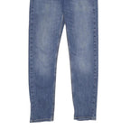 LEVI'S 502 Mens Jeans Blue Regular Straight Denim Medium W30 L32 Classic Fit Zip