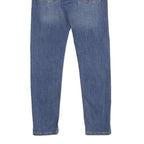 LEVI'S 502 Mens Jeans Blue Regular Straight Denim Medium W30 L32 Classic Fit Zip