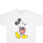 DISNEY Mickey Mouse Mens T-Shirt White USA XL