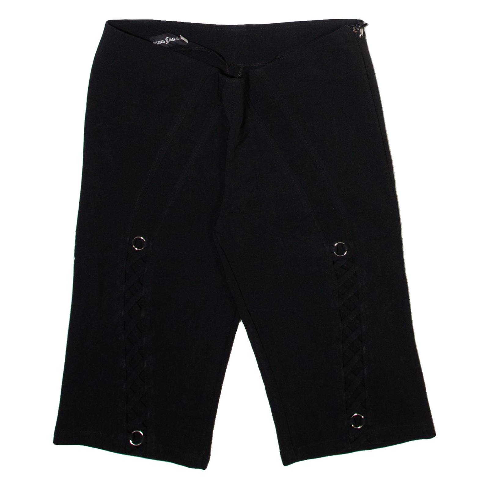 KUNG ADARN Womens Casual Shorts Black Slim M W26