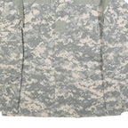 PROPPER INTERNATIONAL Mens Grey Cotton Blend Military Jacket S Plain Zip