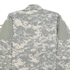 PROPPER INTERNATIONAL Mens Grey Cotton Blend Military Jacket S Plain Zip