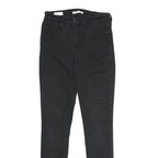 LEVI'S 721 High Rise Skinny Womens Jeans Black Regular Skinny Denim W26 L32