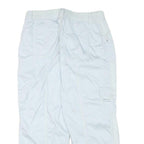 STYLE AND CO Womens White Casual Cargo Shorts L W30 Utility Pockets