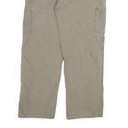 CARHARTT Mens Cotton Blend Beige Relaxed Straight Trousers W31 L28 Workwear