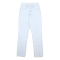 LEVI'S Womens Jeans Blue Regular Straight Denim Light W28 L29 Zip Cotton