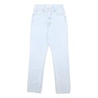 LEVI'S Womens Jeans Blue Regular Straight Denim Light W28 L29 Zip Cotton
