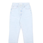 LEVI'S Womens Jeans Blue Regular Straight Denim Light W28 L29 Zip Cotton