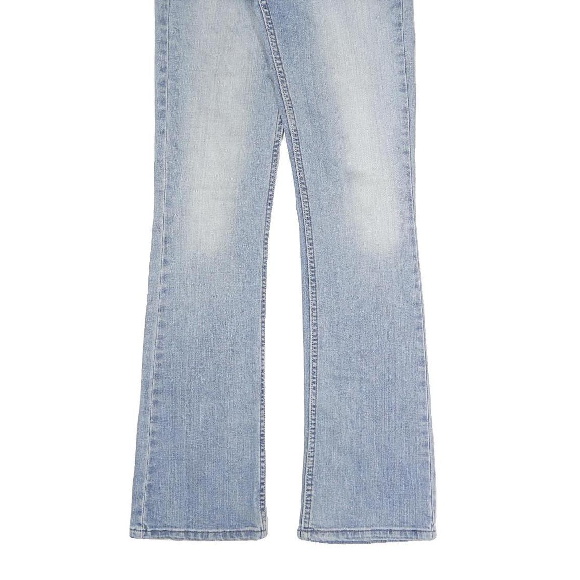 LEVI'S Womens Regular Fit Light Blue Denim Straight Jeans W28 L32 Stylish