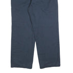 DICKIES Mens Relaxed Navy Blue Straight Leg Trousers W36 L29 Durable Workwear