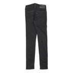 LEVI'S Womens Jeans Black Slim Skinny Denim W25 L32 Elastic Cotton Blend
