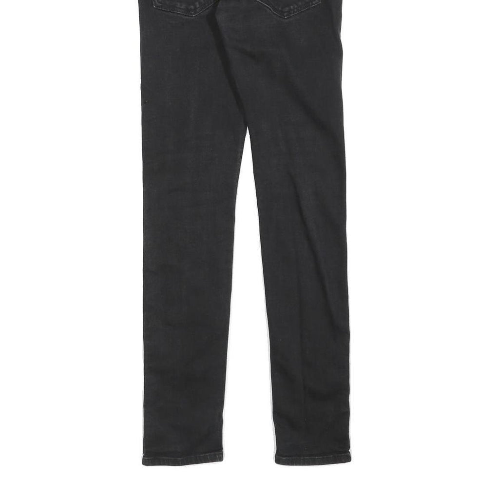 LEVI'S Womens Jeans Black Slim Skinny Denim W25 L32 Elastic Cotton Blend