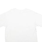 NIKE Mens White Duke Blue Devils Graphic T-Shirt L Short Sleeve Crew Neck