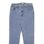 CALVIN KLEIN JEANS Womens Jeans Blue Regular Straight Denim Light W32 L31 Zip