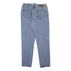 CALVIN KLEIN JEANS Womens Jeans Blue Regular Straight Denim Light W32 L31 Zip