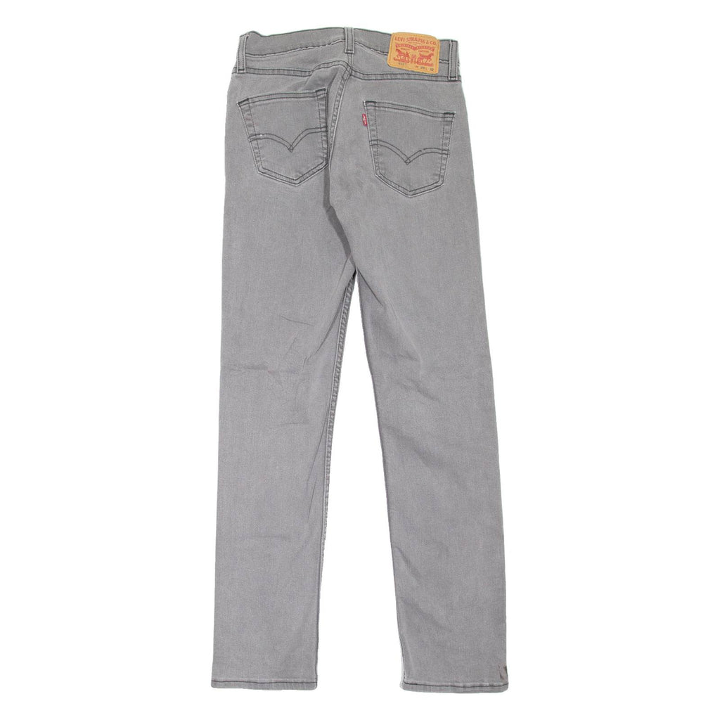 LEVI'S 511 Jeans Mens Grey Slim Straight W29 L32