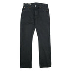 LEVI'S 501 BIG E Mens Jeans Black Classic Straight Denim W30 L32 Button Fly