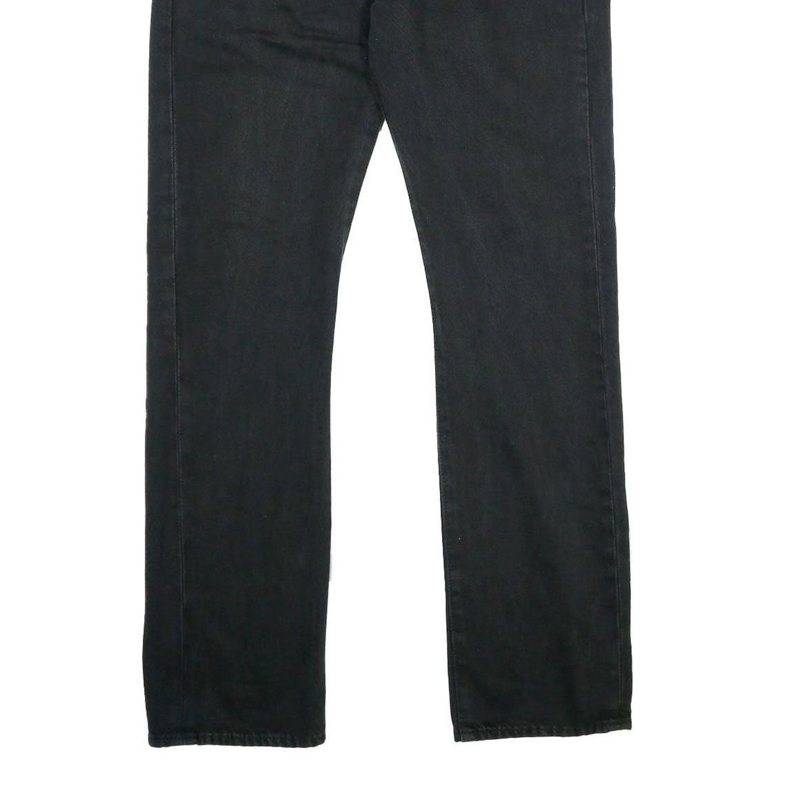 LEVI'S 501 BIG E Mens Jeans Black Classic Straight Denim W30 L32 Button Fly