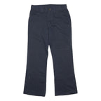 LEE Womens Regular Navy Blue Button Cotton Blend Jeans W30 L28 Classic Straight