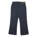 LEE Womens Regular Navy Blue Button Cotton Blend Jeans W30 L28 Classic Straight