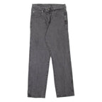 WRANGLER Mens Jeans Grey Regular Straight W33 L32
