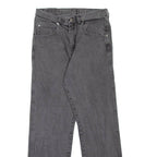 WRANGLER Mens Jeans Grey Regular Straight W33 L32