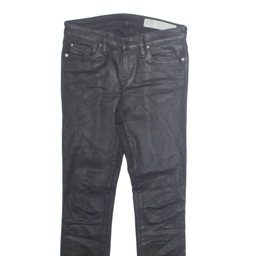 DIESEL Womens Trousers Black Slim Skinny W26 L28