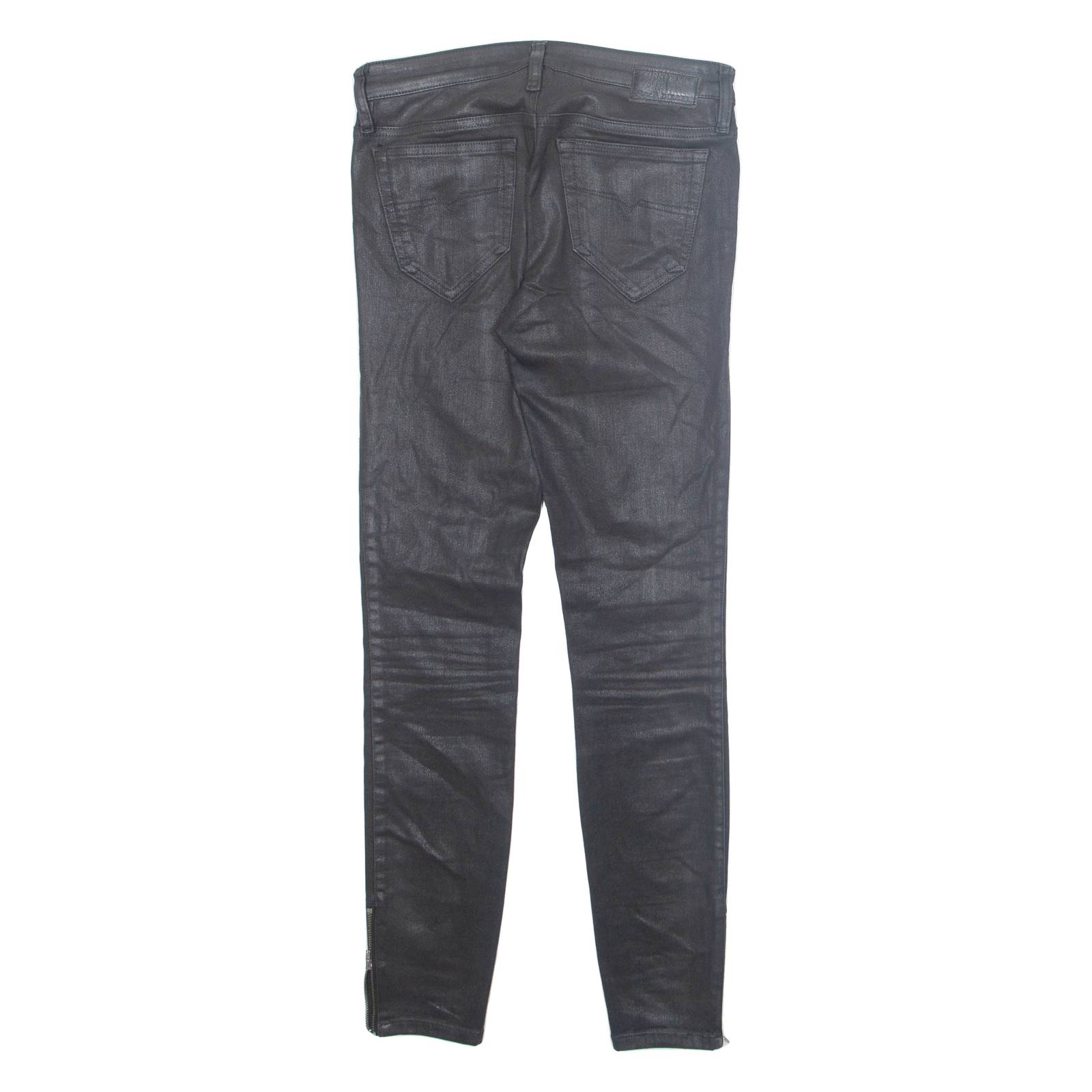 DIESEL Womens Trousers Black Slim Skinny W26 L28