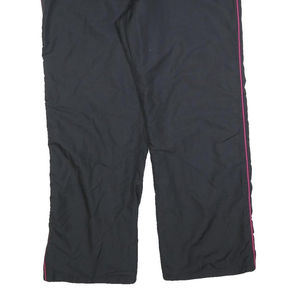 REEBOK Womens Joggers Black & Pink Relaxed Tapered 2XL W36 L30